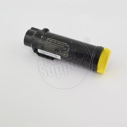 Оригинален, непрезареждан изразходван модул Dell / 593-BBOZ - 2500 копия, жълт, предназначен за H625 Color Cloud Multifunction Printer