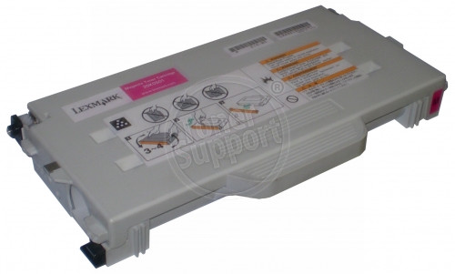 Оригинален, непрезареждан изразходван модулLexmark 20K1401- 6600 копия, магента, предназначен за C510