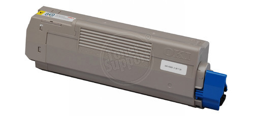 Оригинален, непрезареждан изразходван модулOKI 44315305- 6000 копия, жълт, предназначен за C610