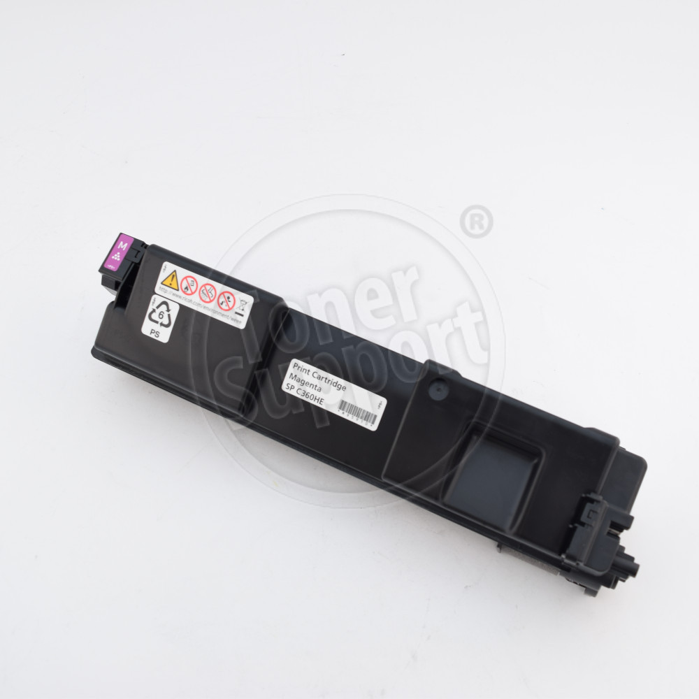 Тонер касета Ricoh 408186- 5000 копия, магента, предназначена за SP C360 - Изображение 1
