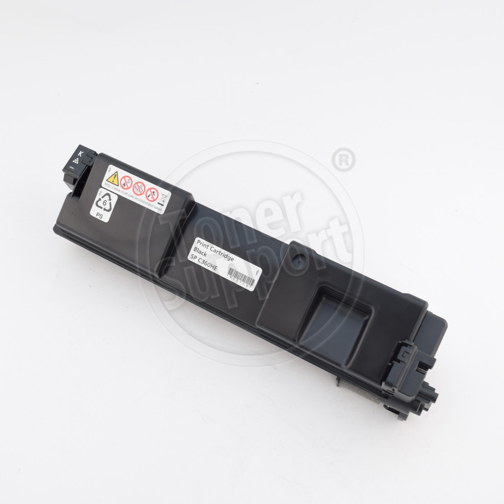 Toner cartridge Ricoh 408184- 7000 copies, black, for use in SP C360 - Image 1