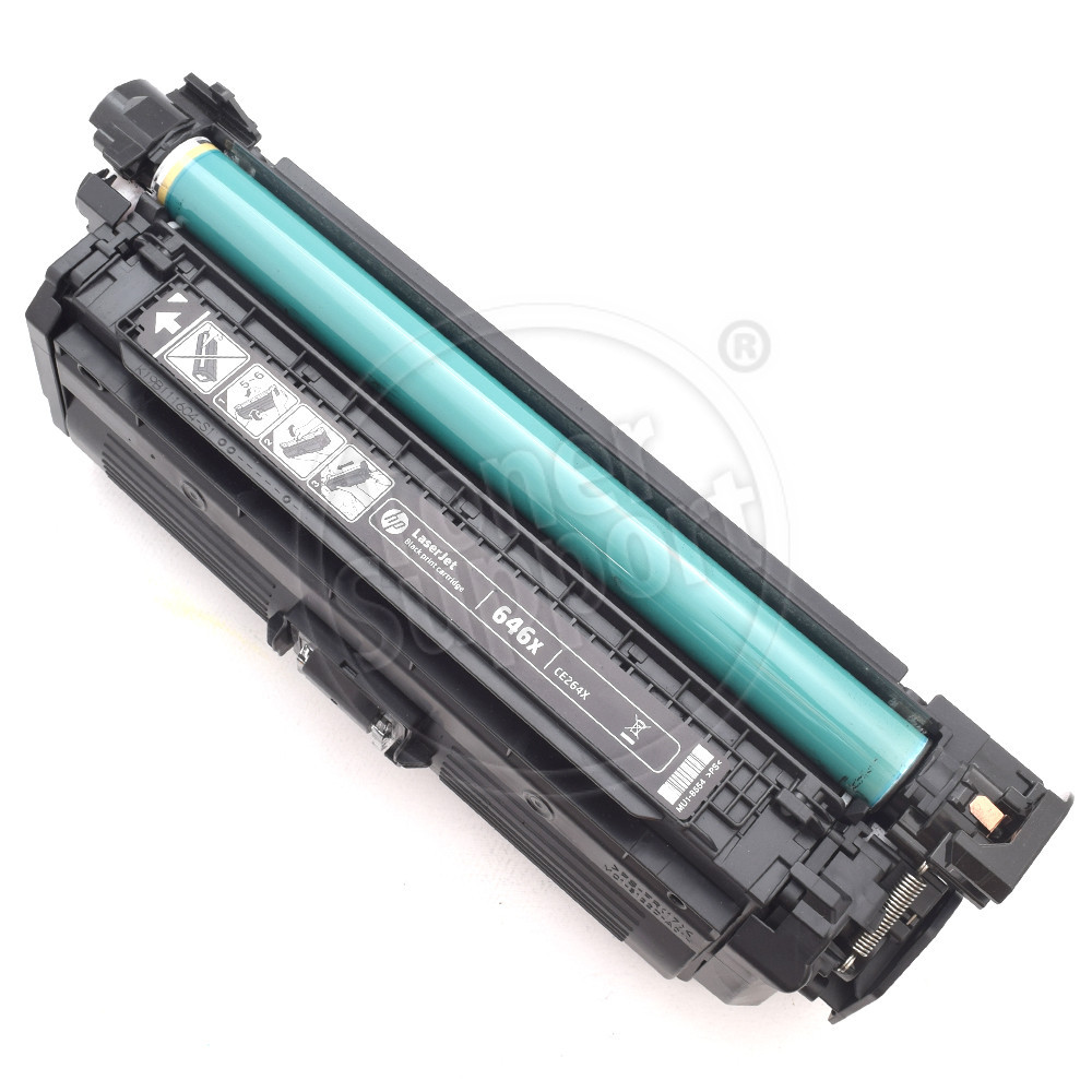 Тонер касета Hewlett-Packard CE264X - 646X- 17000 копия, черна, предназначена за Color LaserJet CM4540 MFP - Изображение 1