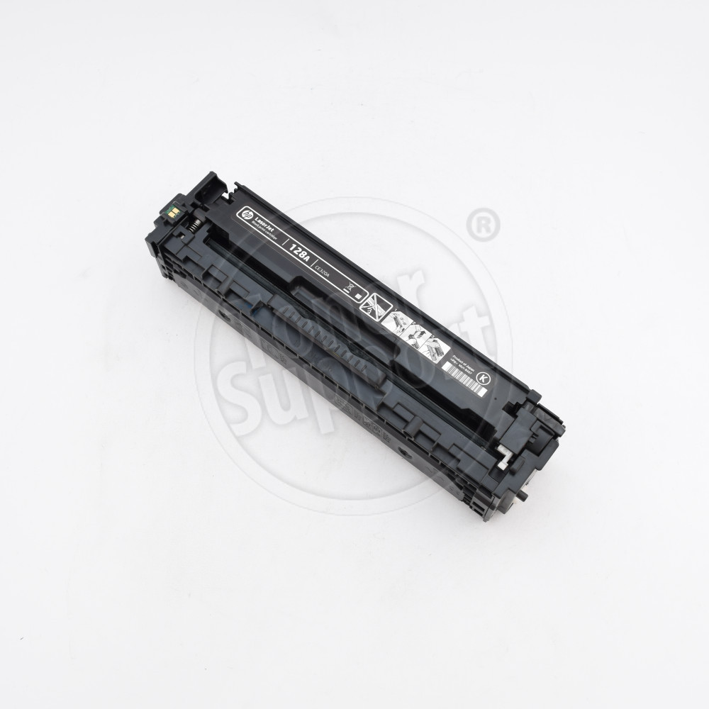 Тонер касета Hewlett-Packard CE320A - 128A- 2000 копия, черна, предназначена за Color LaserJet Pro CP1525 - Изображение 1