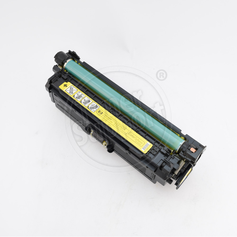 Toner cartridge Hewlett-Packard CE252A - 504A- 7000 copies, yellow, for use in Color LaserJet CP3525 - Image 1