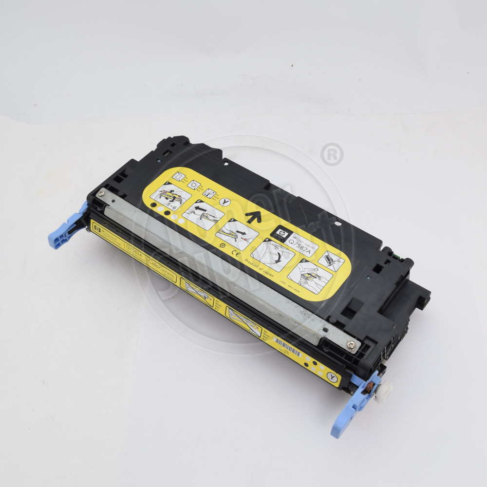 Тонер касета Hewlett-Packard Q7582A - 503A- 6000 копия, жълта, предназначена за Color LaserJet 3800 - Изображение 1