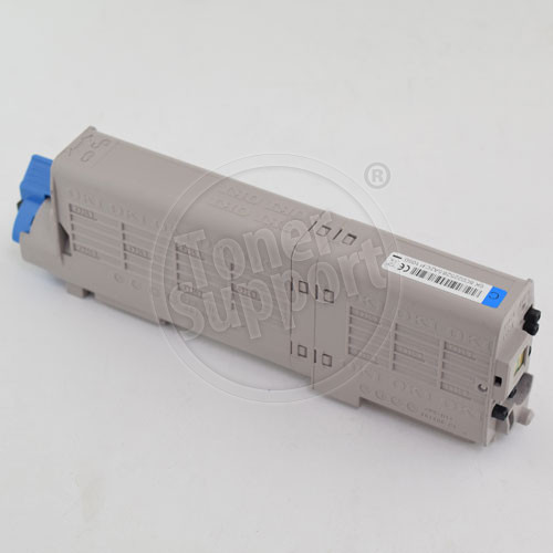 Original virgin empty modulOKI 46490607- 6000 copies, cyan, for use in C532