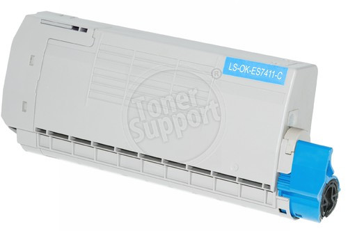 Original virgin empty modulOKI 44318619- 11500 copies, cyan, for use in ES7411