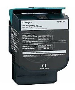 Оригинален, непрезареждан изразходван модулLexmark C540H1KG- 2500 копия, черен, предназначен за C540