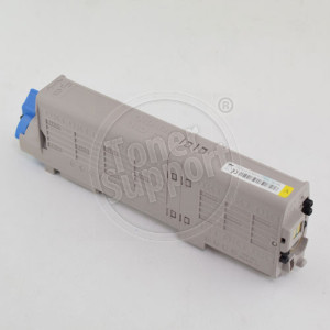 Original virgin empty modulOKI 46490605- 6000 copies, yellow, for use in C532