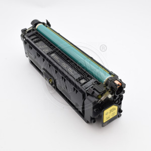 Оригинален, непрезареждан изразходван модулHewlett-Packard W2122A - 212A- 4500 копия, жълт, предназначен за Color LaserJet Enterprise M554 - image 1