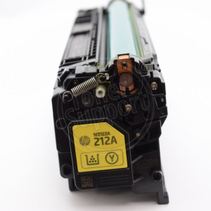 Оригинален, непрезареждан изразходван модулHewlett-Packard W2122A - 212A- 4500 копия, жълт, предназначен за Color LaserJet Enterprise M554 - image 2