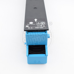 Оригинален, непрезареждан изразходван модулKonica/Minolta TN-715C- 45000 копия, циан, предназначен за Bizhub C750i - image 2