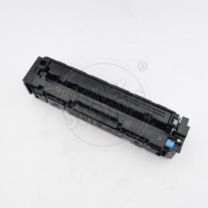 Оригинален, непрезареждан изразходван модулHewlett-Packard CF541X - 203X- 2500 копия, циан, предназначен за Color LaserJet Pro M254 - image 1