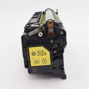 Оригинален, непрезареждан изразходван модул Hewlett-Packard / W2122X - 212X - 10000 копия, жълт, предназначен за Color LaserJet Enterprise M554 - image 5