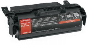 Оригинален, непрезареждан изразходван модул Lexmark / T650H21E - 25000 копия, монохромен, предназначен за T650