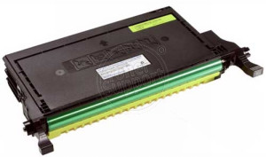 Оригинален, непрезареждан изразходван модул Dell / 593-10371 - 5000 копия, жълт, предназначен за 2145 Color Laser Printer