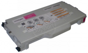 Оригинален, непрезареждан изразходван модулLexmark 20K0501- 3000 копия, магента, предназначен за C510