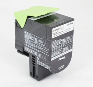 Оригинален, непрезареждан изразходван модулLexmark 80C2SK0- 2500 копия, черен, предназначен за CX310