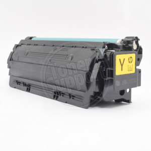 Тонер касета Hewlett-Packard W2132A - 213A- 3000 копия, жълта, предназначена за Color LaserJet Enterprise 5700 - Изображение 3