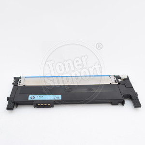Тонер касета Hewlett-Packard W2071A - 117A- 700 копия, циан, предназначена за Color Laser 150 - Изображение 2