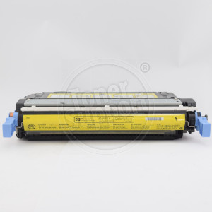 Тонер касета Hewlett-Packard Q5952A - 643A- 10000 копия, жълта, предназначена за Color LaserJet 4700 - Изображение 3