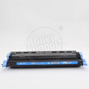 Тонер касета Hewlett-Packard Q6001A - 124A- 2000 копия, циан, предназначена за Color LaserJet 2600 - Изображение 2