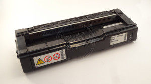 Original virgin empty modulRicoh 406475- 6500 copies, black, for use in Aficio SP C242