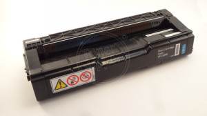 Original virgin empty modulRicoh 406096- 2000 copies, cyan, for use in Aficio SP C220