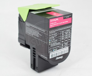 Original virgin empty modulLexmark 80C2SM0- 2000 copies, magenta, for use in CX310