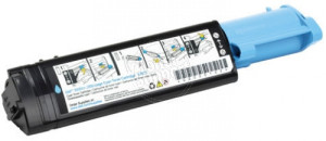 Оригинален, непрезареждан изразходван модул Dell / K5364 - 4000 копия, циан, предназначен за 3100 Color Laser Printer