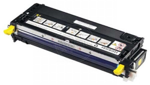 Оригинален, непрезареждан изразходван модул Dell / XG724 - 8000 копия, жълт, предназначен за 3110 Color Laser Printer