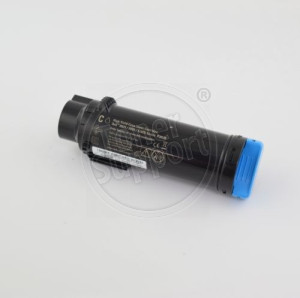 Оригинален, непрезареждан изразходван модул Dell / 593-BBOX - 2500 копия, циан, предназначен за H625 Color Cloud Multifunction Printer